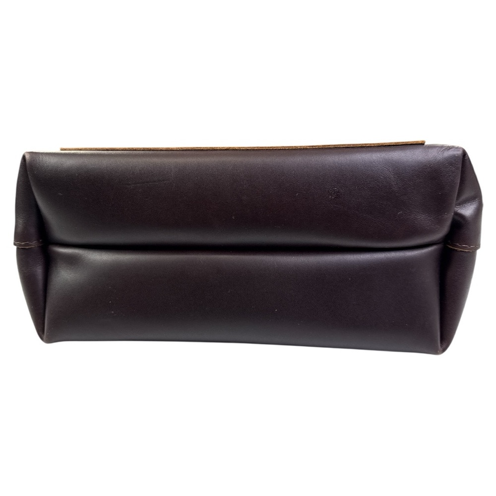 PORTLAND LEATHER COMPANY MEDIUM CROSSBODY TOTE GRIZZLY - Picture 8 of 13